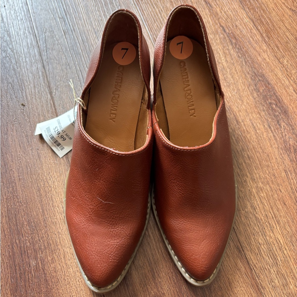 Cynthia Rowley Brown Leather women’s Shoes